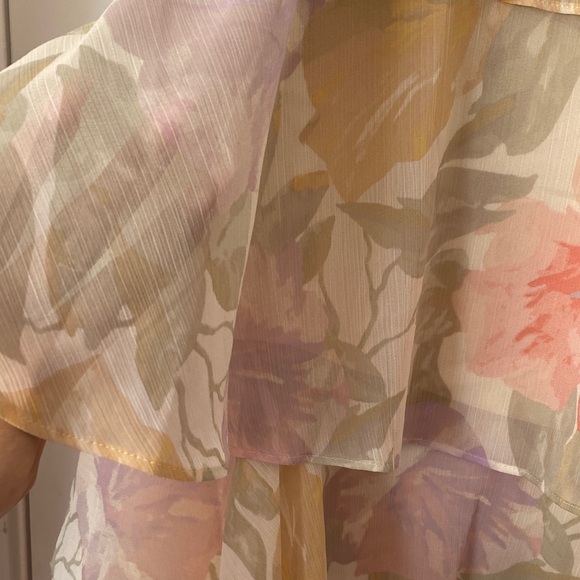 RALPH LAUREN Floral Tiered Skirt NWT! - Picture 4 of 11